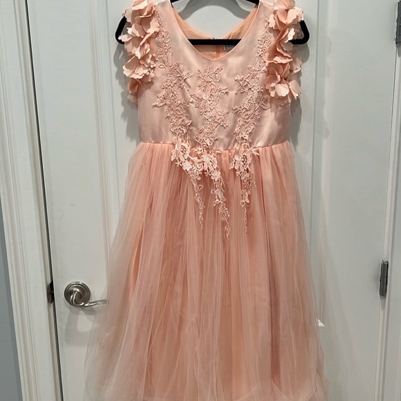 Designer long tulle dress. Absolutely stunning.